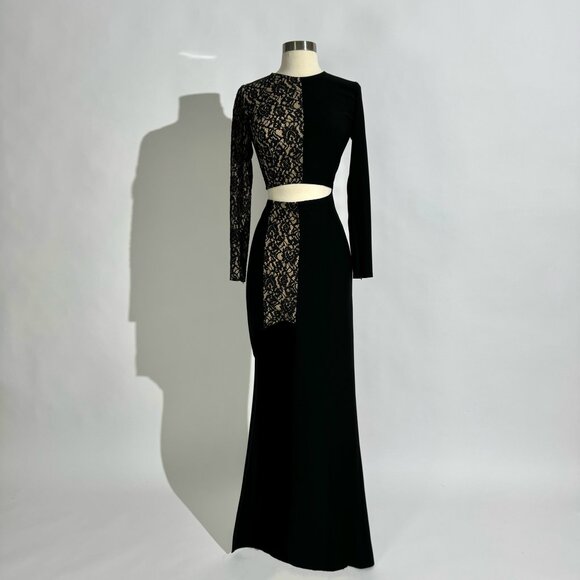 Brand New US 6 GEMY MAALOUF 2 Piece Evening Gown - Picture 8 of 9